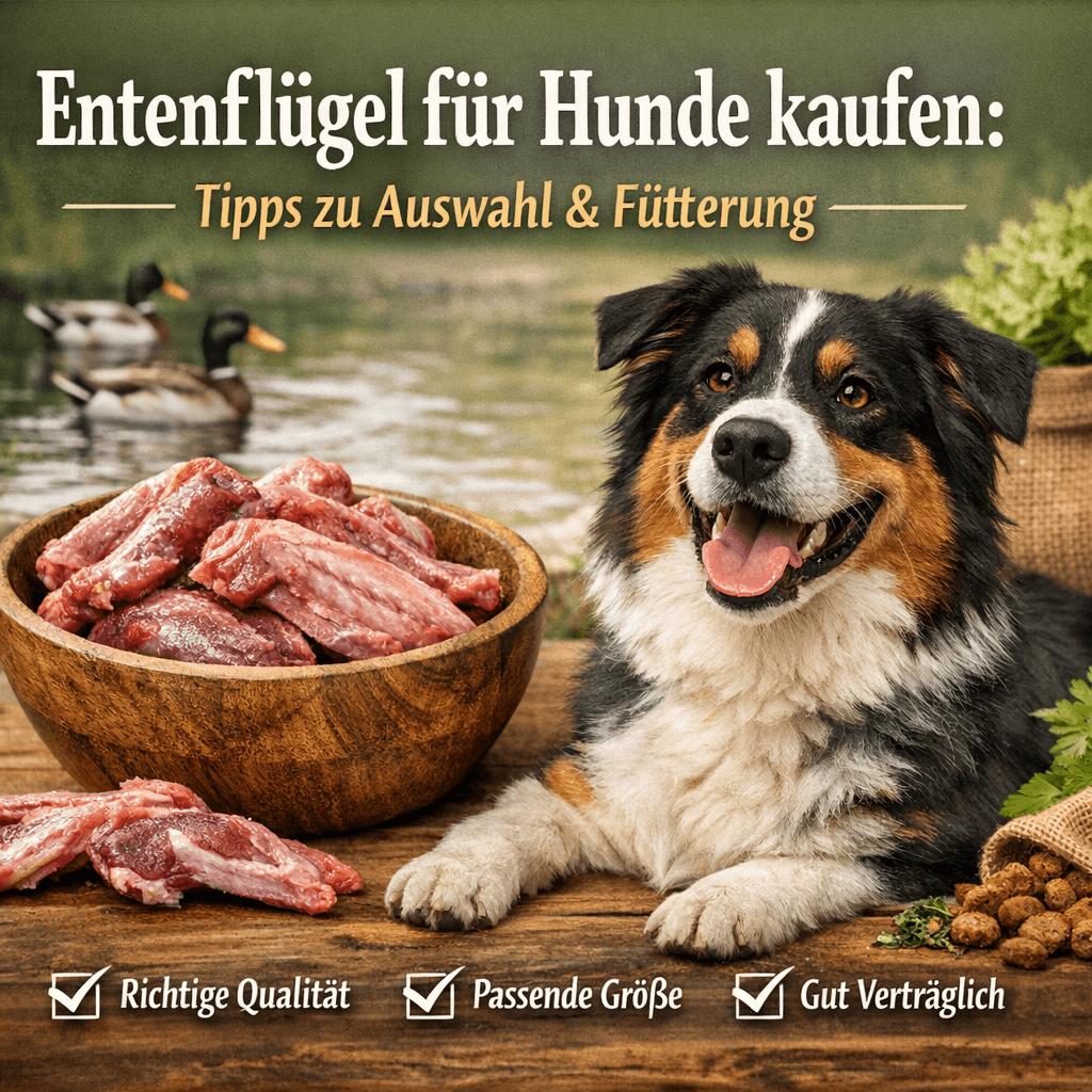 Entenflügel für Hunde kaufen: Tipps zu Auswahl & Fütterung