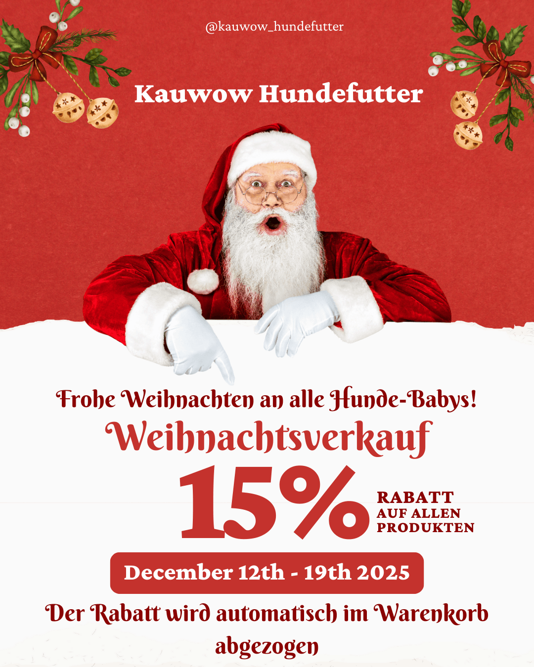 Weihnachtsrabatt